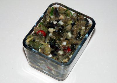 拌茄泥的做法(生拌茄泥)